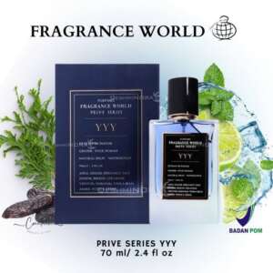 Fragrance World Prive Series YYY Extrait De Parfum 70ml — parfum unisex original BPOM, 70 ml
