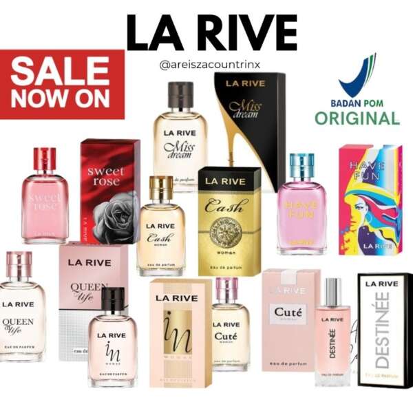La Rive Travel Size EDP 30ml Parfum Original BPOM — parfum unisex original BPOM, 30 ml