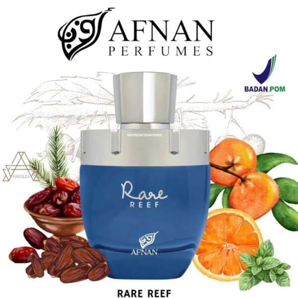 Parfum Afnan Rare Reef Extrait De Parfum 100ml For Unisex — parfum unisex original BPOM, 100 ml